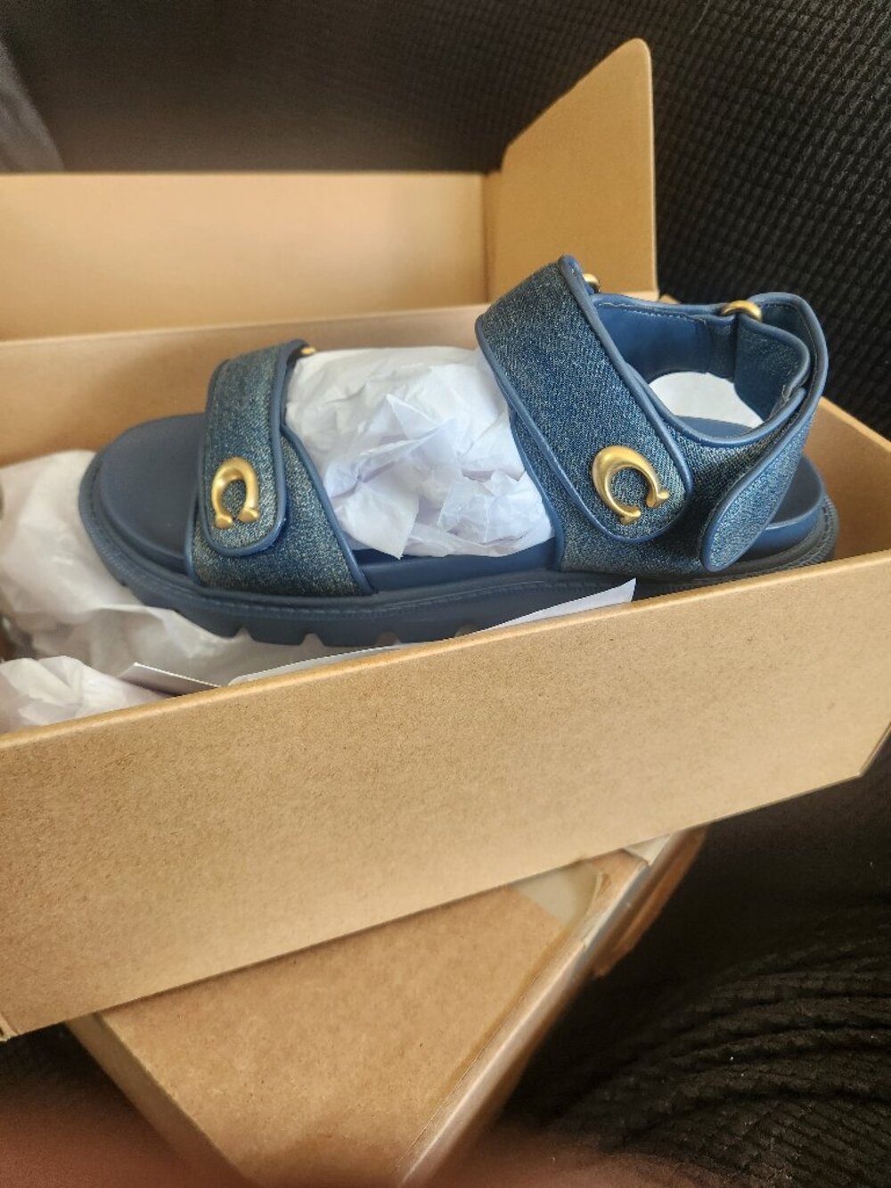 Coach sandals  brand new